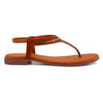 Load image into Gallery viewer, Padchin Women Flats Heel | Ladies Stylish Chappal, Embellished Slippers and Ethnic Fashion Sandals
