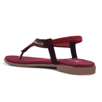 Load image into Gallery viewer, Padchin Women Flats Heel | Ladies Stylish Chappal, Embellished Slippers and Ethnic Fashion Sandals
