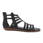 Load image into Gallery viewer, Padchin Flats Gladiator With Zip Closure For Women Sandals| High-Tops Sandal For Women
