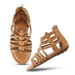 Load image into Gallery viewer, Padchin Women&#39;s Flat Gladiator Sandals | Comfortable Lightweight and Stylish Sandals
