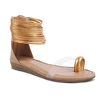 Load image into Gallery viewer, Padchin Flats Gladiator Women Sandals, Zip Closure High-Tops flatform Sandal For Ladies
