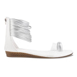 Load image into Gallery viewer, Padchin Flats Gladiator Women Sandals, Zip Closure High-Tops flatform Sandal For Ladies

