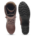 Load image into Gallery viewer, Padchin Women Block Heel Boot With Velcro Strap &amp; Lace Up Style
