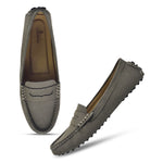 Load image into Gallery viewer, Padchin Womens Slip on Loafres | Women&#39;s Office Wear Shoe for Ladies
