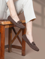 Load image into Gallery viewer, Padchin Womens Slip on Loafres | Women&#39;s Office Wear Shoe for Ladies
